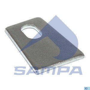 Шайба MAN MERCEDES колодки тормозной стопорная SAMPA 105.305 SAMPA