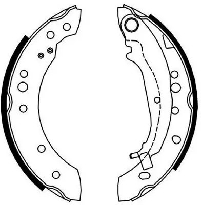 Колодки тормозные MITSUBISHI COLT 1.3 2004 - 2012 MITSUBISHI COLT 1.5 2004 - 201 BS23737 SB NAGAMOCHI