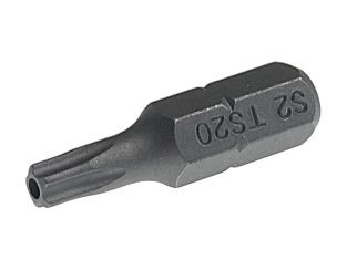 Бита TORX TS20Hх25мм 1/4" 5-ти гранная с отверстием JTC JTC-1192520 JTC TOOLS