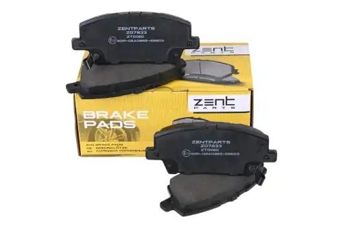 колодки тор. диск. перед. с антиск. пл.! (P28037)\ Honda Civic VII 1.4-2.2 06> Z07833 ZENTPARTS