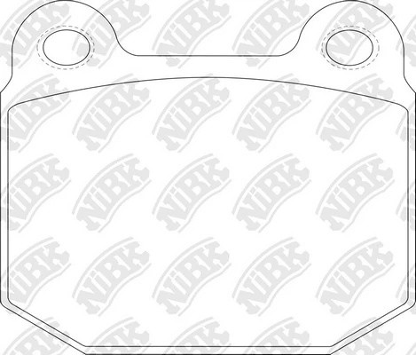 Колодки тормозные MITSUBISHI Lancer Evolution SUBARU Impreza WRX задние (4шт.) N PN0226S NIBK