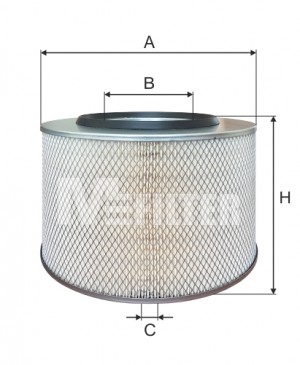 фильтр возд. !243-328/161 \MB A330 MFILTER AUTOMOTIVE FILTERS