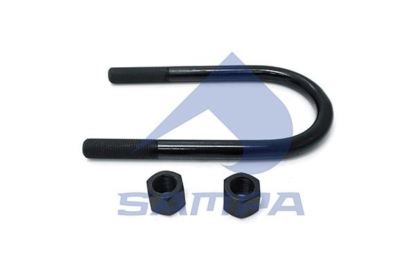 Стремянка с гайками 153*24*280 MERITOR 21222327 0850251 SAMPA