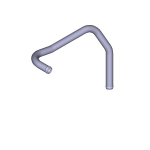 Трубка ЯМЗ-536 модуля сервисного АВТОДИЗЕЛЬ 536.1014082 YAMZ