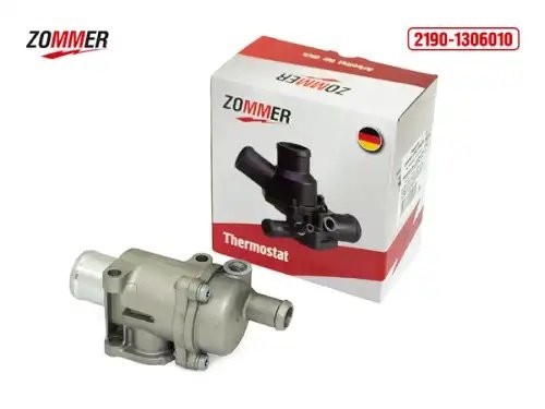 Термостат ВАЗ Гранта, Калина II, Vesta, Xray (85*C) в сб. 2190-1306010 ZOMMER