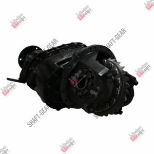 Редуктор среднего моста 28/17, (i-4,42), 27:35 фланец 4х180 (быстроходный) Howo, MK9631320211 SHAFT