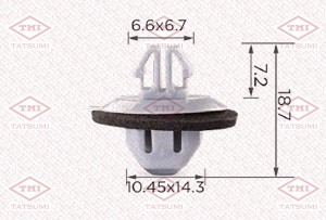 Клипса автомобильная LEXUS/TOYOTA TJB1484 TJB1484 TATSUMI