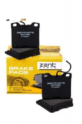 колодки дисковые задние! Peugeot 406 1.8-3.0/1.9TD/2.0HDi/2.1TD 95-04/607 all 00 Z07398 ZENTPARTS