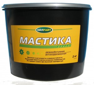 Антикор для наружных поверхностей мастика резинобитумная 2кг OILRIGHT 6101 OILRIGHT