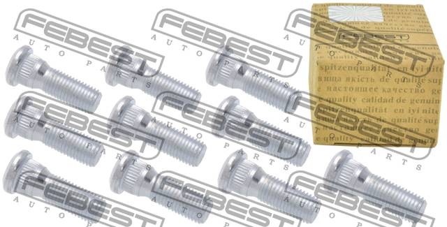 Шпилька колесная TOYOTA MARK 2 80-01, RAV4 (10 шт. в упаковке) 0184-005-PCS10 0184-005-PCS10 FEBEST