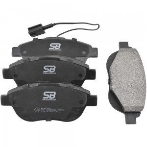 Колодки тормозные передние (OPEL CORSA D 1.3CDTI (8/08-)) BP42187W BP42187W SB NAGAMOCHI