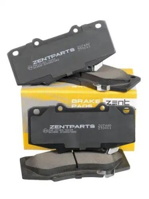 колодки дисковые передние! Toyota Hilux 2.5D/2.5-3.0D-4D 07> Z07440 ZENTPARTS
