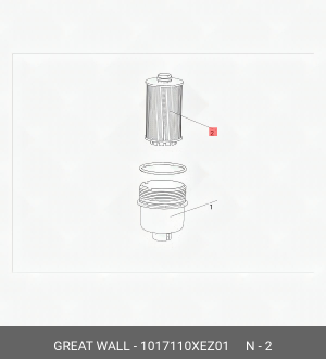 Фильтр масляный (картридж) 1017110XEZ01 1017110XEZ01 HAVAL