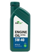Масло моторное LIVCAR ENGINE OIL EXTRA 5W-40 API SL/CF (1л) LC2610540-001 LC2610540001 LIVCAR