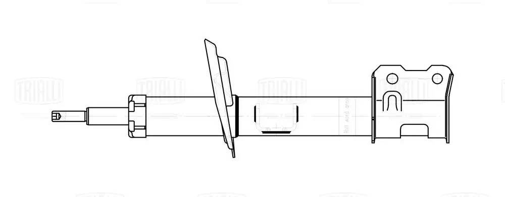 Амортизатор Opel Corsa C (00-)/Meriva (03-) (стойка) пер. лев. (AG 21170) AG21170 TRIALLI