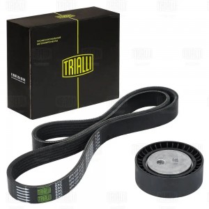 Ремкомплект привода для а/м Лада Vesta (15-) 1.6i/1.8i AC+ (6PK1039E+ролик) (GD  GD1202 TRIALLI