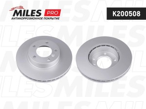 Диск тормозной (серия PRO с антикоррозионным покрытием) BMW E36 318-328 90-98/E4 K200508 MILES