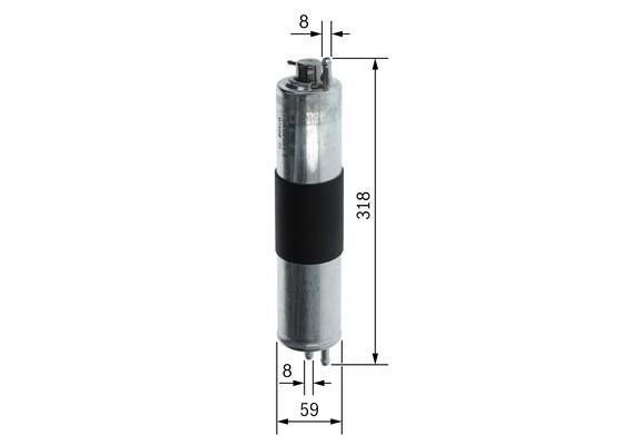 BMW E46 1.6-3.3 06/2001> 0 450 905 952 BOSCH