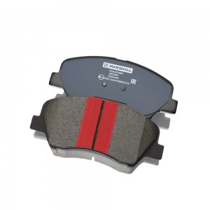 Торм. колодки дисковые передн. PLUS Hyundai Solaris I 10- i20 14- Kia Rio III 11 M2625348P MARSHALL