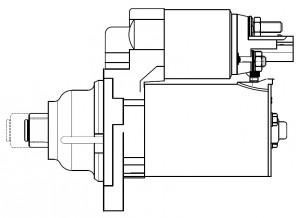 Стартер для а/м VAG Yeti (09-) 1.2TSI/Passat B6 (05-) 1.6i 1,1кВт (LSt 1852) LST 1852 START VOLT