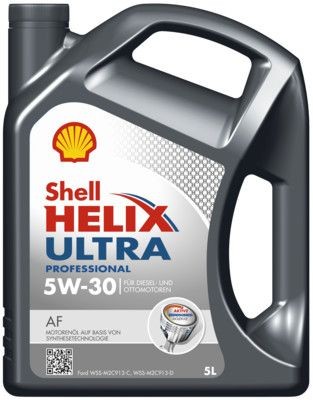 Масло моторное Shell Helix ULTRA PROFESSIONAL AF 5W-30 5Л 550040670(550046289T12 550040670 SHELL