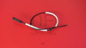 Трос VW Touareg (-10) привода замка капота QUATTRO FRENI QF62G00013 QUATTRO FRENI