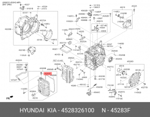Пробка сливная HYUNDAI Accent (11-) картера масляного АКПП OE 4528326100 HYUNDAI KIA