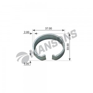 кольцо опорное колодки BPW H/K/N Series ( SN 42/36/30.. ), 33x9,5 SPR0045 MANSONS