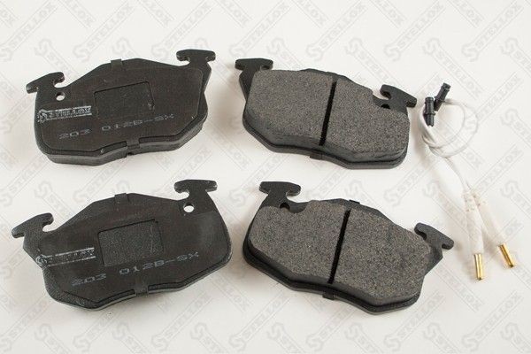 колодки диск.п.!\ Chery, Citroen Saxo 1.0-1.5D 96-03, Peugeot 106 I- II/306 1.0- 203-012B-SX STELLOX