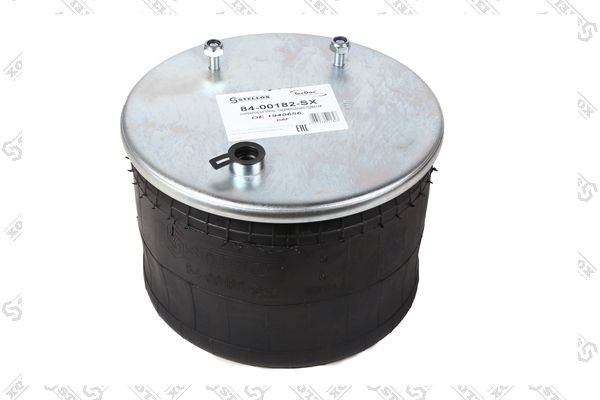 пневмоподушка в сборе!верх 1шп/штM22x1.5, 2шп.M10, низ отв.M16 поршень сталь\DAF 84-00182-SX STELLOX