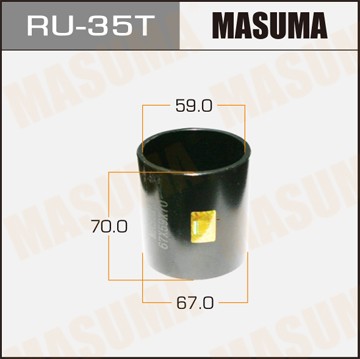 оправка для выпрессовки с/б! 67x59x70\ RU35T MASUMA