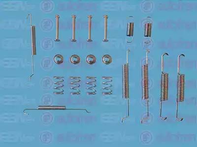 ремонтный к-т торм. колодок задний !\ Audi 80/90 86-91,VW Passat 88-91 D3867A AUTOFREN SEINSA
