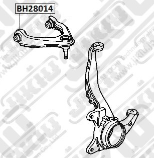 Сайлентблок рычага верхний HONDA CR-V 97-01, CIVIC 95-01 BH28014 BH28014 JIKIU