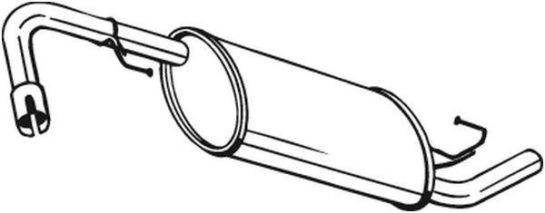 Глушитель NISSAN Pathfinder (05-) (2.5dCi) BOSAL 145-231 BOSAL