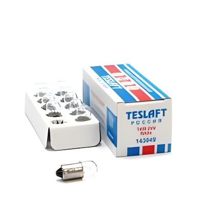 Лампа 24V T4W BA9s 35лм Стандарт TESLAFT (Россия) 143049 TESLAFT