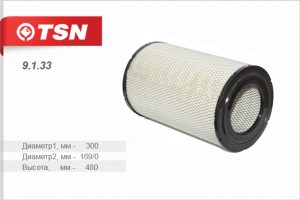 фильтр воздушный ! MAN 19.342/19.343/19.403 9133 TSN