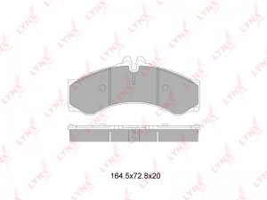 колодки дисковые! передние/задние\ MB Sprinter 408D-412D 96> BD-5352 LYNXAUTO