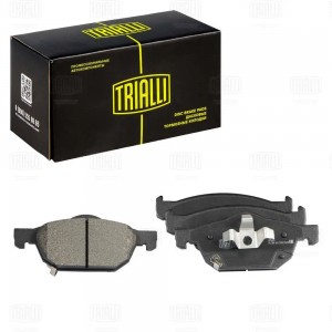 Колодки торм. для а/м Honda Accord (08-) диск. перед. 155x63 (PF 4221) PF 4221 TRIALLI