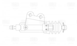 Цилиндр сцеп. Honda CR-V III (06-)/Accord VIII (08-) 2.0i/2.4i VTEC 4WD (рабочий CF 9012 TRIALLI