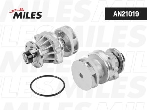 Насос водяной BMW E36/E46/E34/E39/E38/E60/E65/E83 2.0-3.0 R6 24V 89 (DOLZ B214)  AN21019 MILES