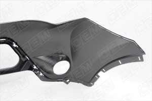 OEM0781 Бампер передний верхняя часть Toyota RAV4 4 CA40 2012-2015, с разметкой  OEM0781 OEMPARTS