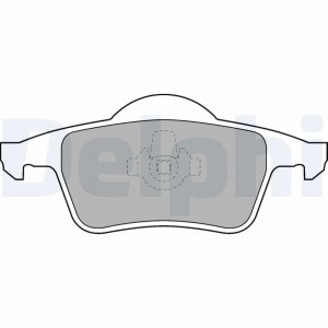 LP1504 колодки дисковые з.\ Volvo S80/S60/V70/C70/XC70 2.5D 97> LP1504 DELPHI