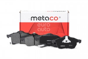 Колодки тормозные передние к-кт 3000016 METACO