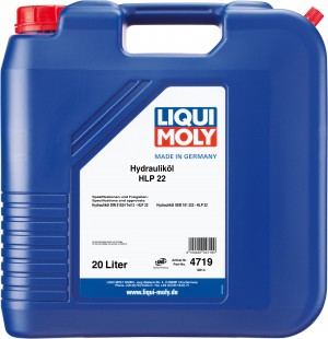 4719 LiquiMoly Мин. гидр.масло Hydraulikoil HLP 22 (20л) 4719 LIQUI MOLY
