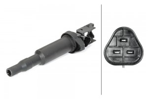 катушка зажигания! BMW E87/E46/E90/E65/X3/X51.6i-4.8i 00> 5DA193175-491 HELLA