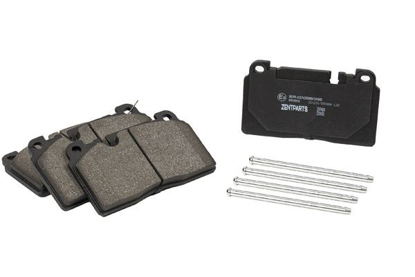 колодки дисковые передние! Audi Q5 2.0TFSI/3.0TFSI/2.0TDI/3.0TDI 08> Z07420 ZENTPARTS