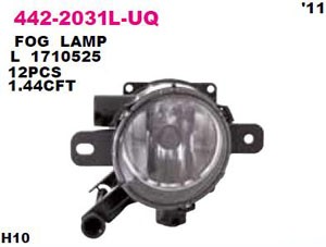 фара противотуманная! левая\Opel Zafira B 08> 4422031LUQ DEPO