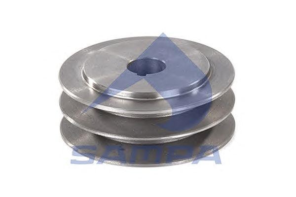 Шкив MAN генератора (2-х ручейковый) SAMPA 022285 SAMPA