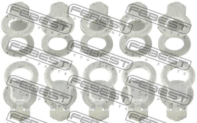 КОЛЬЦО УПЛОТНИТЕЛЬНОЕ ФОРСУНКИ ВПРЫСКА ТОПЛИВА (10 шт. в упаковке) RINGFL-006-PC RINGFL-006-PCS10 FEBEST