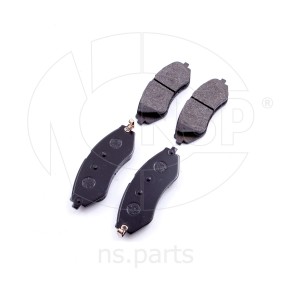 Колодки тормозные DAEWOO Nexia (16V) передние (4шт.) NSP NSP0196405129 NSP